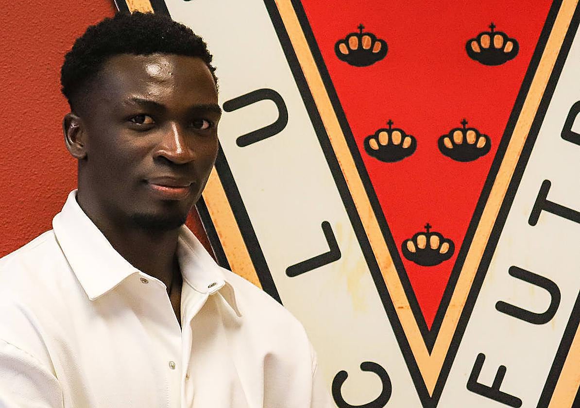 Sabit Abdulai «Guardo con cariño la camiseta de Busquets; ojalá vuelva